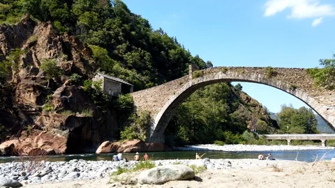 Devil's Bridge, Ponte del diavolo 動画素材 109537685