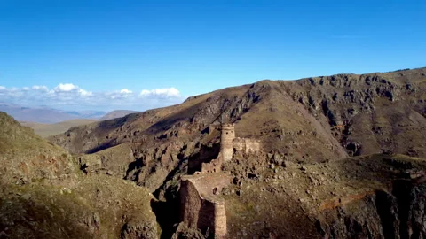 Devil's castle on the big rock hills Video stock 287136592