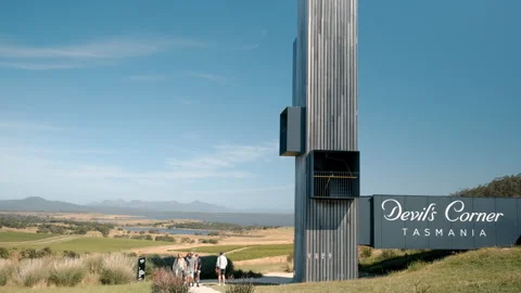 Devils Corner 3.1.23 East Coast Tasmania Stock Footage 274516960