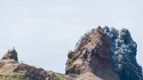 Devil's Crown off Floreana Island in the Galápagos – Iconic Snorkeling and Divin Stock Footage 309280532