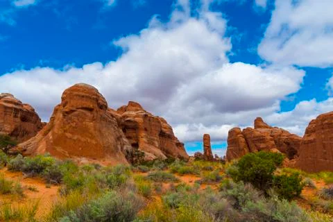 Devils garden Stock Photos