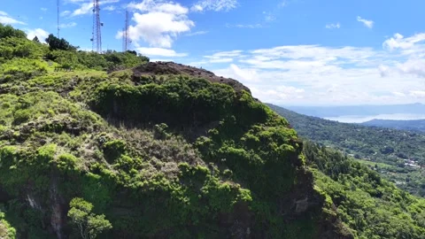 Devil's Gate El Salvador 4K Drone Footage Stock Footage 340170141