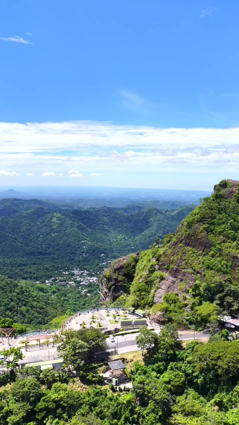 Devil's Gate Panorama 6K Drone Footage Vertical Stock Footage 340213506