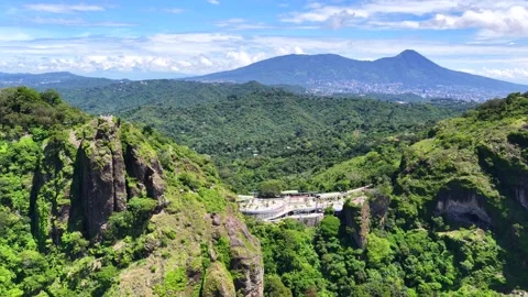 Devil's Gate Viewing Platform 6K Drone Footage Stock Footage 340198273