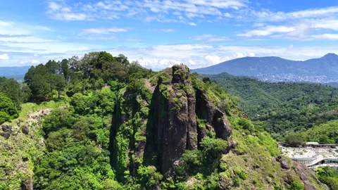 Devil's Gate Viewing Platform 6K Drone Footage Stock Footage 340198274