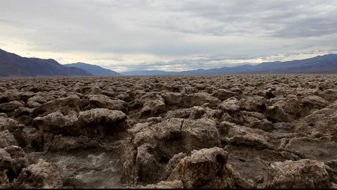 Devils Golf Course Stock Footage 104857282