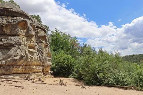 Devil's heads in Kokorin Stock Photos
