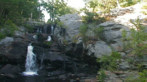 Devils hopyard falls 6 - HD 30F 스톡 동영상 608192
