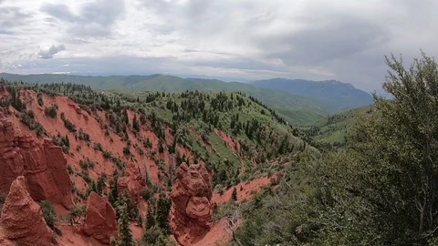 Devil's Kitchen formation Utah Stock Footage 112745157