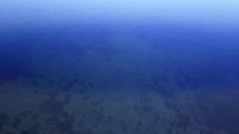 Devil's Lake - Sunset (Slow Motion) Stock Footage 81986380