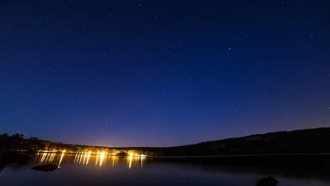 Devils Lake Time Lapse 스톡 동영상 127735651