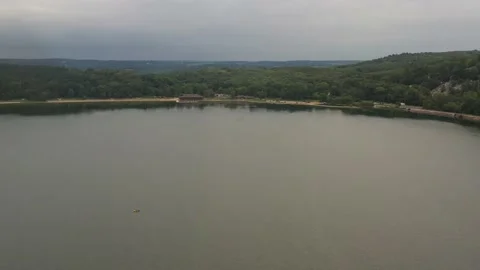 Devil's Lake- Wisconsin Vídeos de archivo 204834988