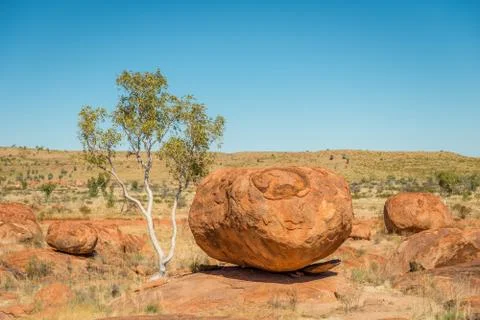 Devils Marbles, Northern Territory Foto stock