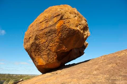 Devil's Marbles Outback Australia Stock-Fotos