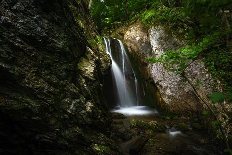 Devils Mill waterfall Stock-Fotos