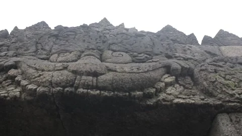 The devil's mouth in front of the temple 動画素材 244450286