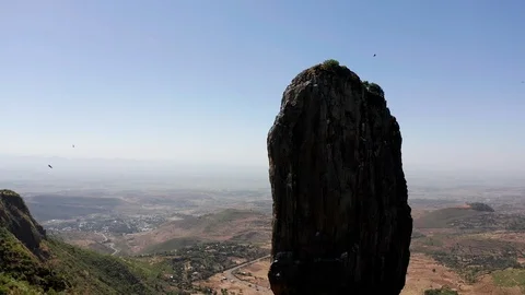 The Devil's Nose Rock Stock Footage 103950041