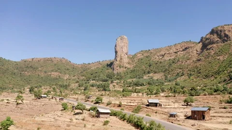 The Devil's Nose Rock Stock Footage 103950076