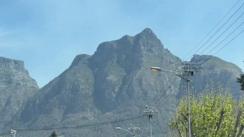 Devil’s Peak Cape Town Vídeo Stock 346007957
