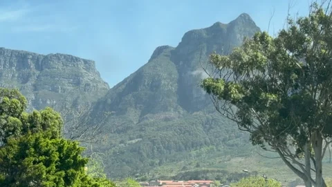 Devil’s Peak Cape Town Stock Footage 346008064