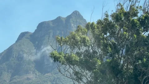 Devil’s Peak Cape Town Stock Footage 346008730