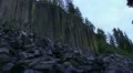 Devils Postpile 06 Sunset HD Footage