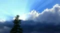 Devils Postpile 19 Timelapse Clouds HD Footage