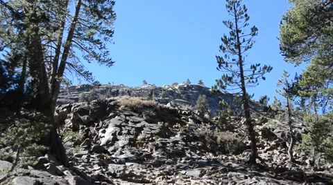 Devils Postpile National Monument Stock Footage 45986530