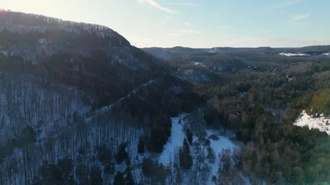 Devil’s Pulpit in Forks of the Credit, Caledon Ontario Stock Footage 333488030