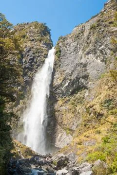 Devil's Punchbowl Falls Foto stock