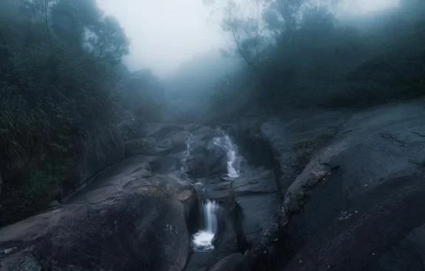 Devils staircase 库存照片