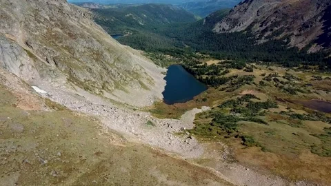 Devil's Thumb 12 | Fraser, Colorado | Rocky Mountains | 4K Drone Footage Stock Footage 220286855