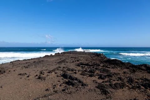 The devil's tip in Saint-Pierre de la Reunion Foto stock