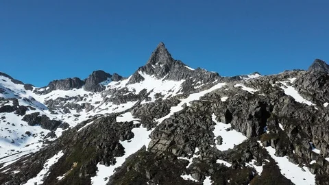 The Devils Tooth mountain Vídeo Stock 116752637