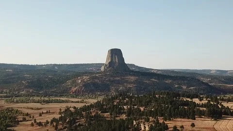 Devils Tower 1 by DWKing Video stock 103427218