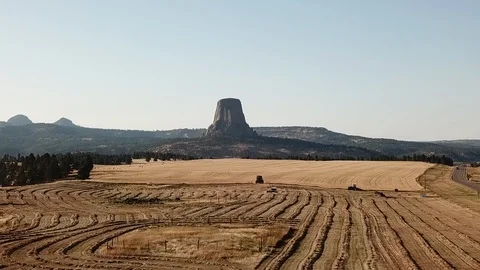 Devils Tower 2 by DWKing Video stock 103427216