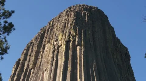 Devils Tower 4 Stock Footage 8988987