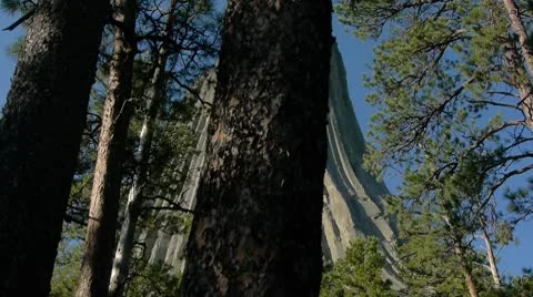 Devils Tower Video stock 8988952