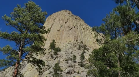 Devils Tower Stock Footage 48481415