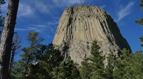 Devils Tower Stock Footage 48481892