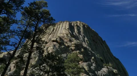 Devils Tower Stock Footage 48482511