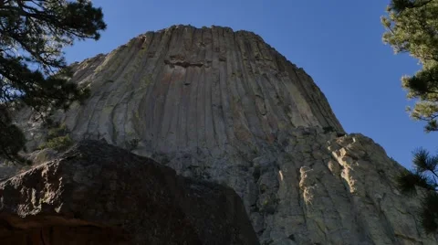 Devils Tower Stock Footage 48483246