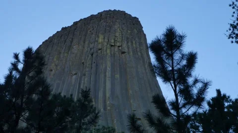 Devils Tower Stock Footage 48483799