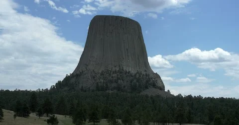 Devils Tower National Monument Stock Footage 66653963