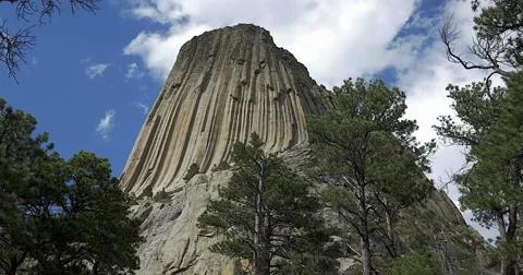 Devils Tower National Monument Video stock 66654370