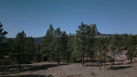 Devil's Tower National Monument Stock Footage 287941214