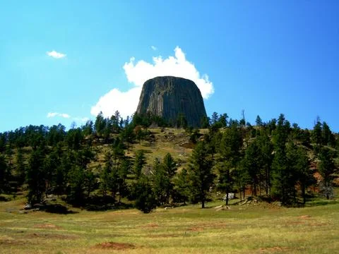 Devils tower Fotos Stock