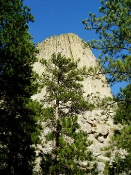 Devils tower 스톡 사진