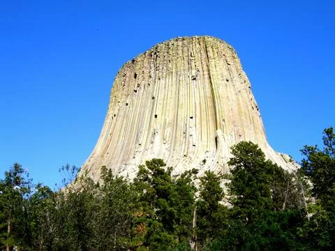 Devils tower 写真素材