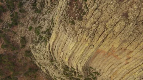 Devils tower shot 12 Video stock 164196621